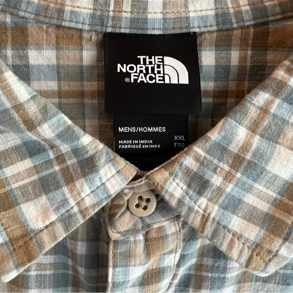 Gorpcore North Face Plaid Shirt Size XXL